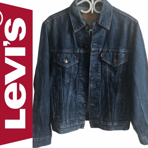 EUC LEVI’S vintage red tab jean jacket sz 38R - Picture 1 of 11